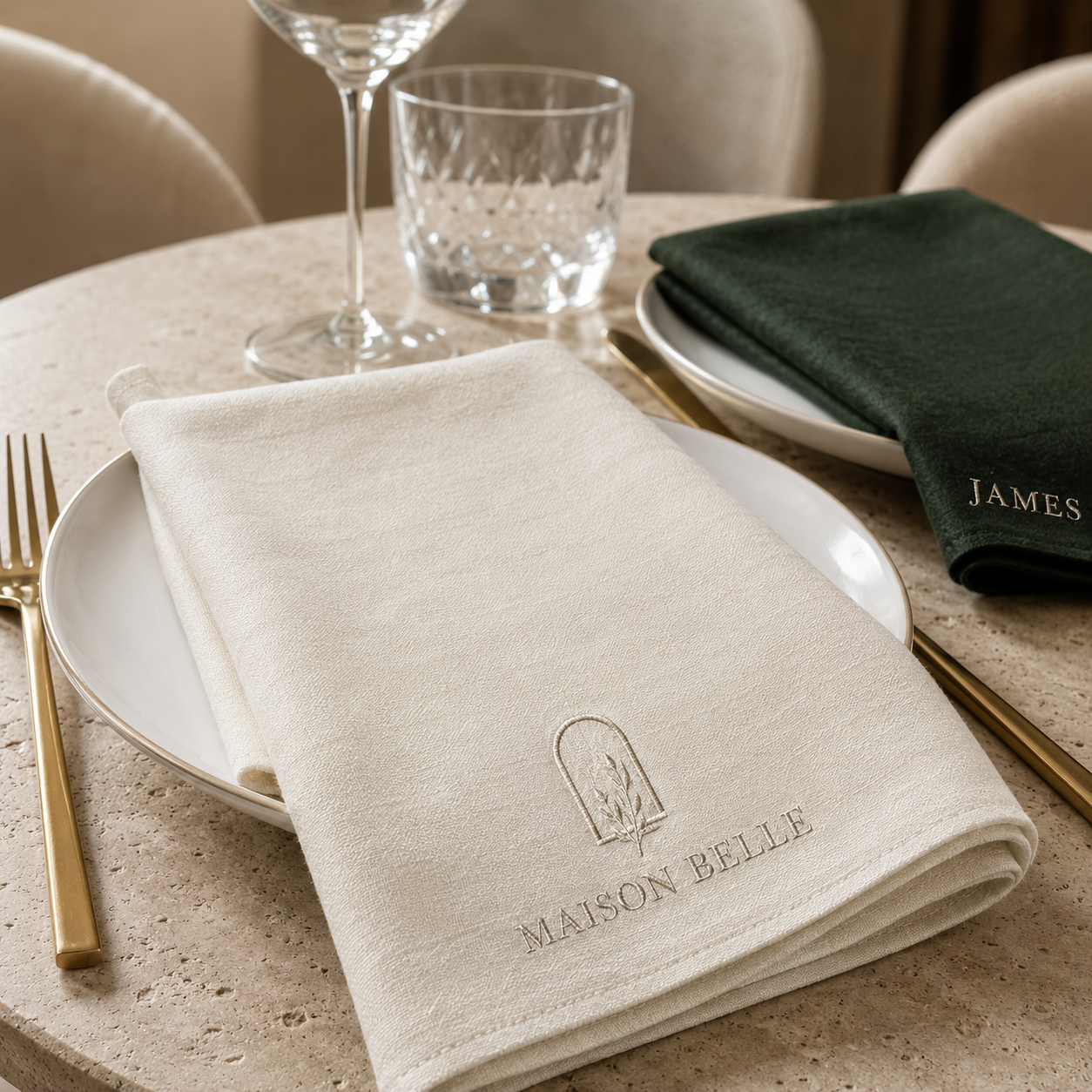 The Signature Napkin – Personalised