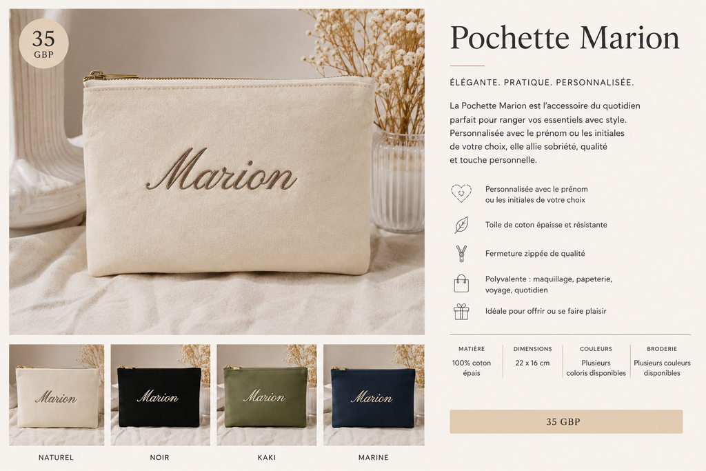 Pochette Marion